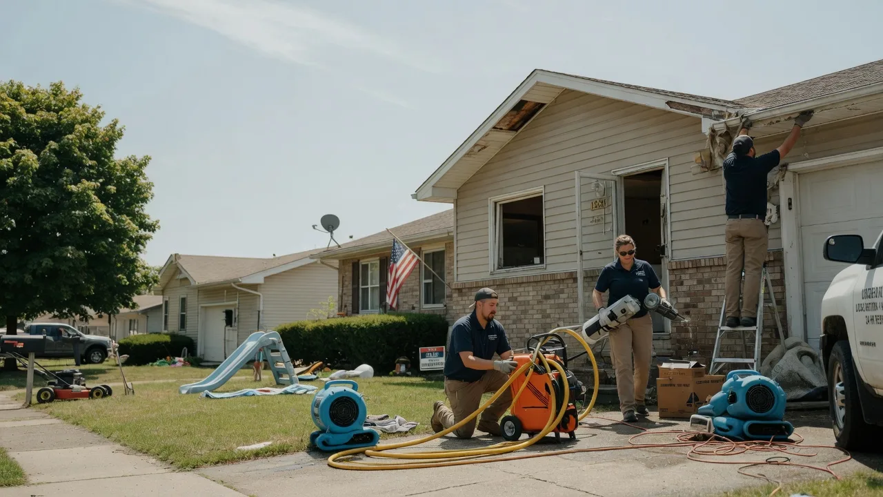 Water Damage Restoration in Bellmont, IL near me